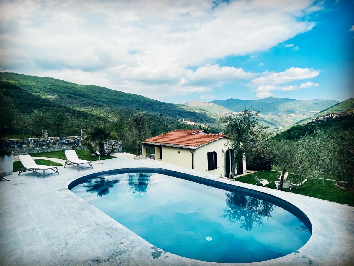 Casa Vacanze Gli Ulivi Borgomaro エクステリア 写真
